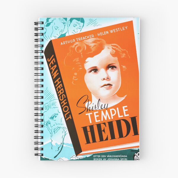 Item preview, Vintage Heidi Movie Poster | Shirley Temple Art | 1930s Film Decor | Classic Cinema Wall Art | Swiss Landscape & Child Star designed and sold by artofuniverse.