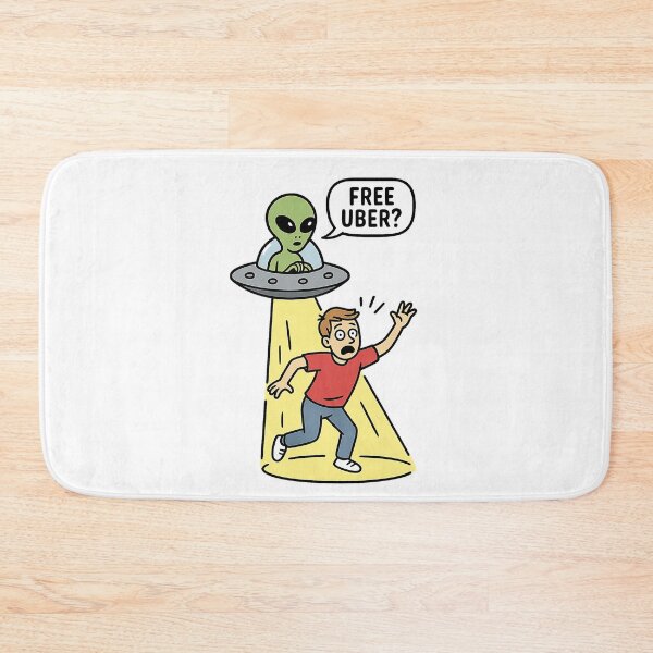 Item preview, Free Uber Alien Abduction Meme – Funny UFO Trendy Design designed and sold by SnapLabDesigns.