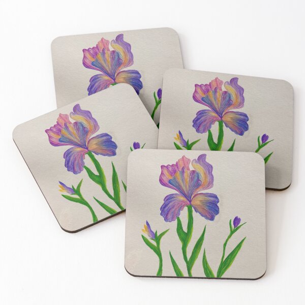 Item preview, Purple Iris designed and sold by paintbyflowers.
