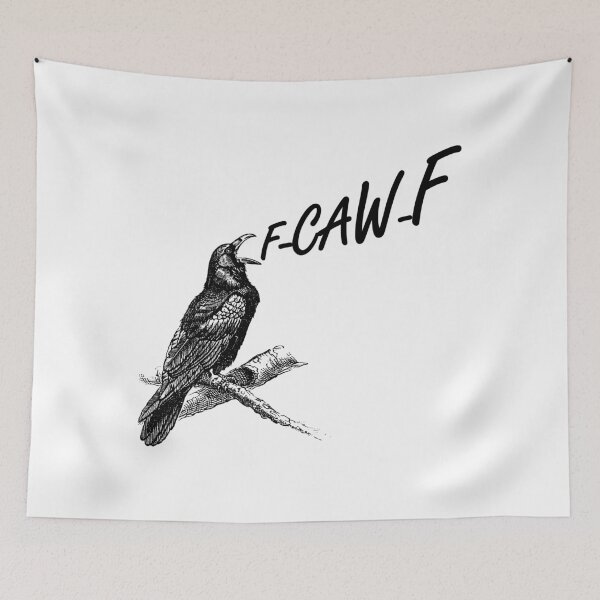 Item preview, F-CAW-F - funny wordplay joke designed and sold by geoji.