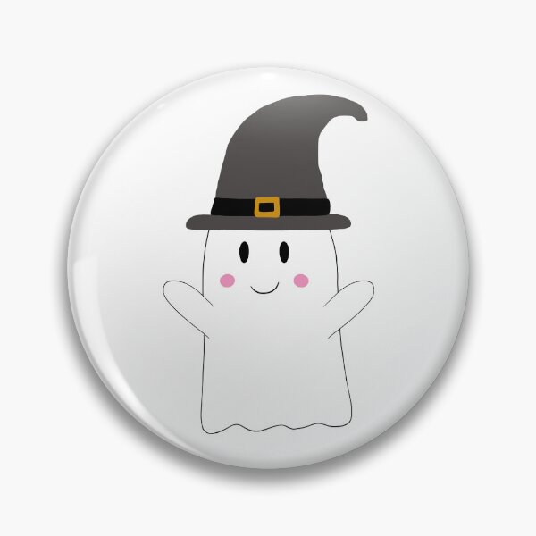 Item preview, Ghost witch hat open arms designed and sold by alexandra_belloc.