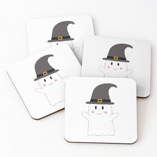 Item preview, Ghost witch hat open arms designed and sold by alexandra_belloc.