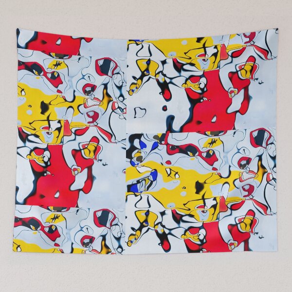 Item preview, Christmas Pareidolia's designed and sold by Francois van Bastelaer's reflections.