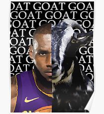 G.O.A.T - LA Lakers Lebron James Poster