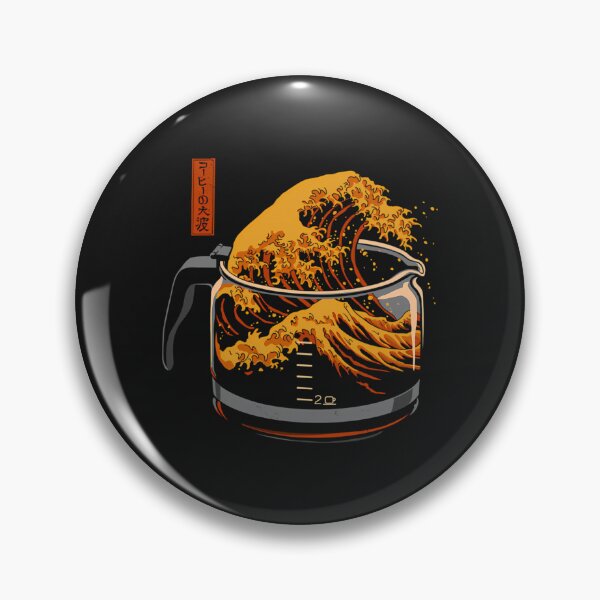 Item preview, The Great Wave Of Coffee designed and sold by CheyanneMShook.