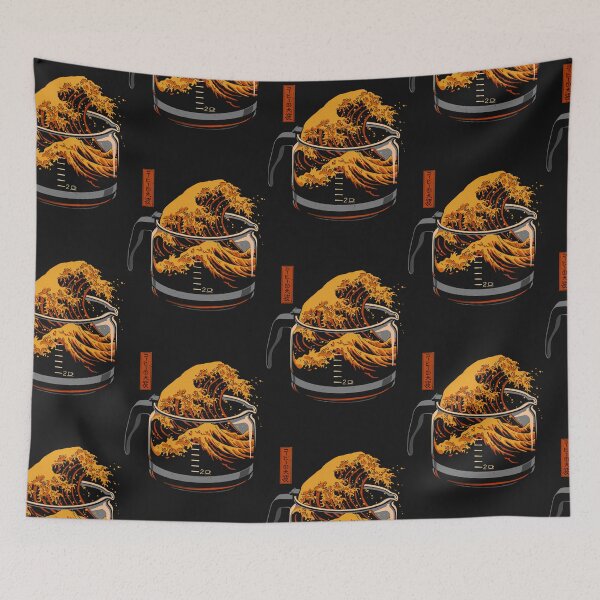 Item preview, The Great Wave Of Coffee designed and sold by CheyanneMShook.
