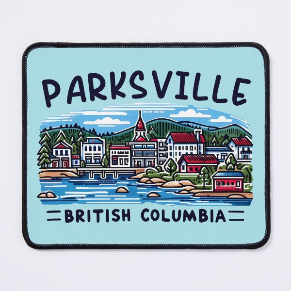 Item preview, Parksville BC Canada designed and sold by HowToCanadian.