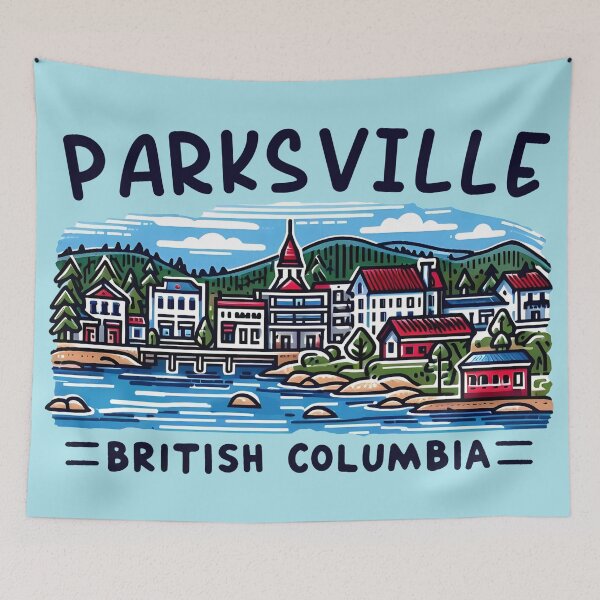 Item preview, Parksville BC Canada  designed and sold by HowToCanadian.