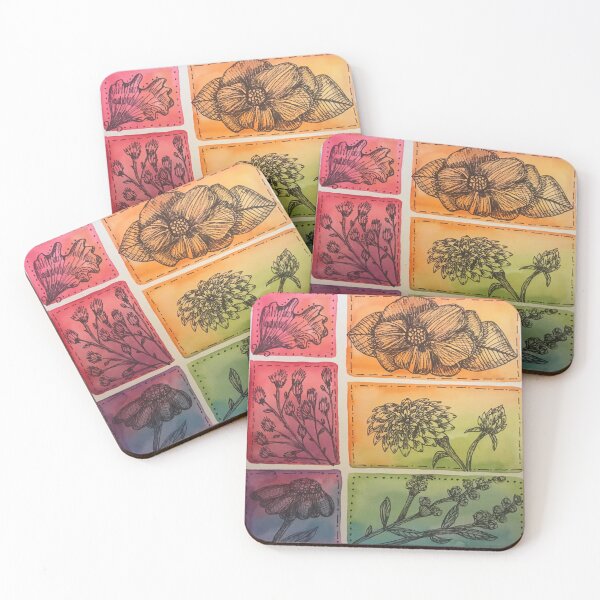 Item preview, Rainbow Flowers designed and sold by studiosiegel.