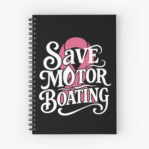 Item preview, Save Motor Boating Funny Breast Cancer Awareness Pink Ribbon designed and sold by tmerchtrends.