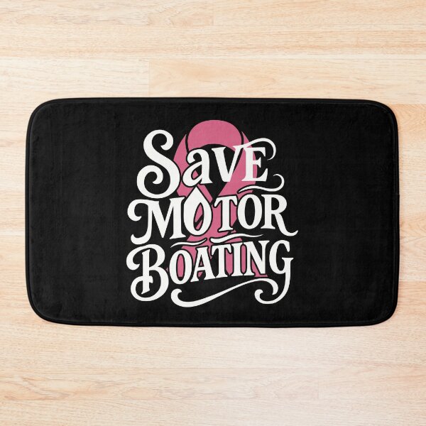 Item preview, Save Motor Boating Funny Breast Cancer Awareness Pink Ribbon designed and sold by tmerchtrends.