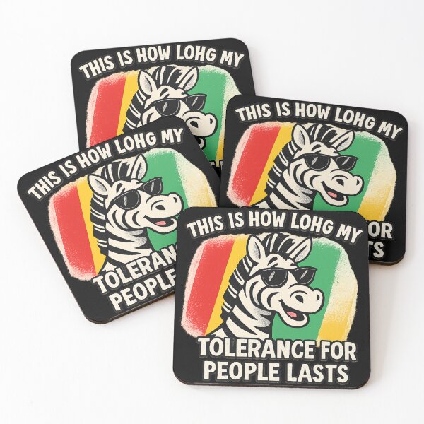 Item preview, This is How Long My Tolerance for People Lasts designed and sold by 9morethan9®.