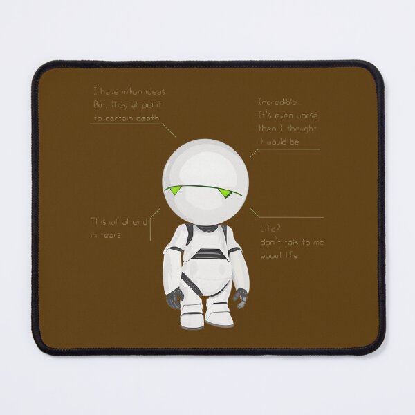 Item preview, Marvin The Robot: Million Ideas, Certain Death | PERFECT GIFT FOR YOU AND FRIENDS designed and sold by TiyanaLapanne.