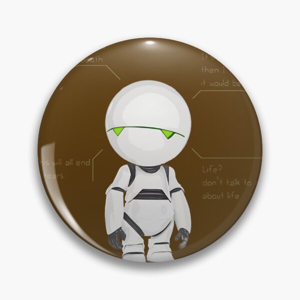 Artikelvorschau, Marvin der Roboter: Millionen Ideen, sicherer Tod | PERFEKTES GESCHENK FÜR SIE UND FREUNDE entworfen und verkauft von TiyanaLapanne.