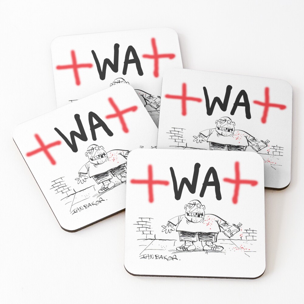 Item preview, Coasters (Set of 4) designed and sold by IanBakerToons.