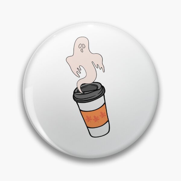 Item preview, Autumn vibe coffee with ghost designed and sold by MatyldaJ.