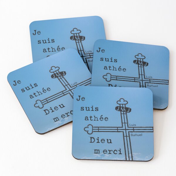 Item preview, Je suis athée, Dieu merci designed and sold by PariSeine.
