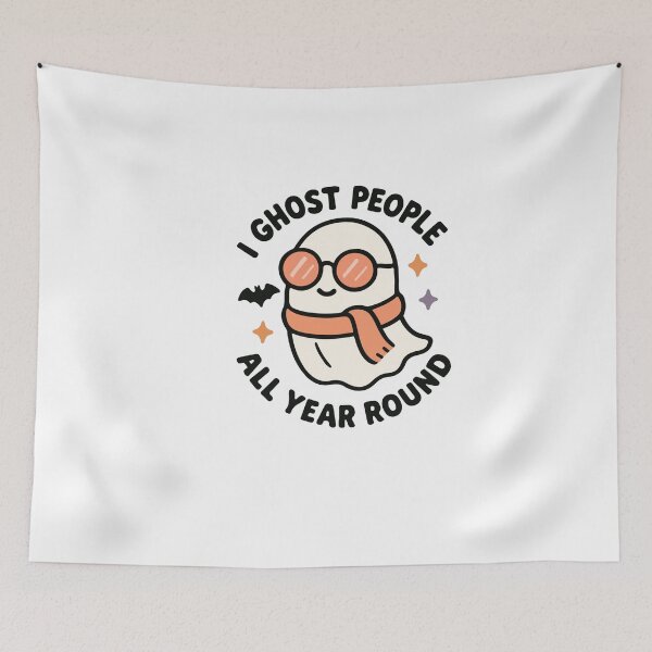 Item preview, I Ghost People All Year Round designed and sold by artcultreone.