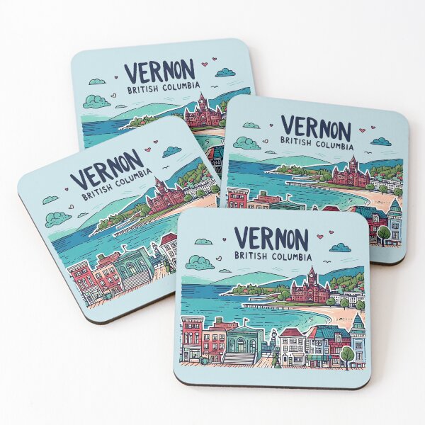 Item preview, Vernon BC Canada  designed and sold by HowToCanadian.