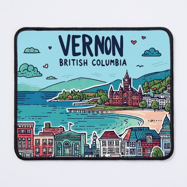 Item preview, Vernon BC Canada designed and sold by HowToCanadian.