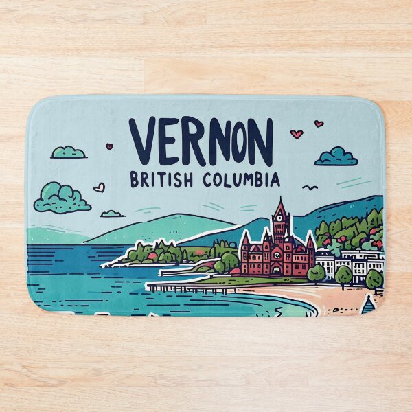 Item preview, Vernon BC Canada  designed and sold by HowToCanadian.
