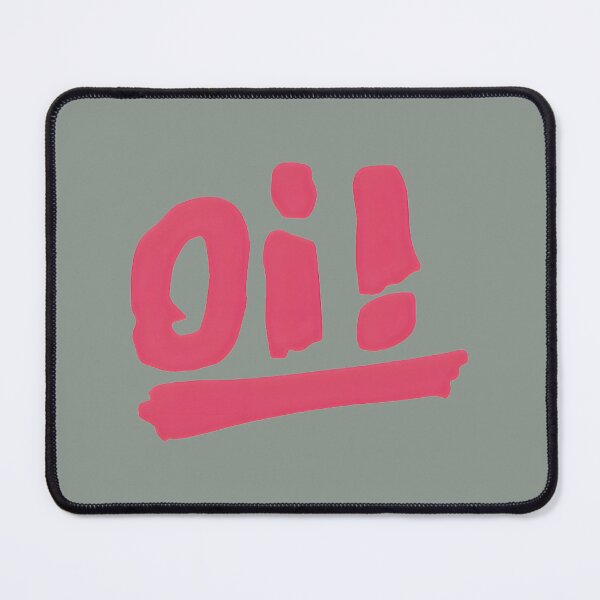 Item preview, Oi! Red Bold Lettering | PERFECT GIFT FOR YOU AND FRIENDS designed and sold by TiyanaLapanne.