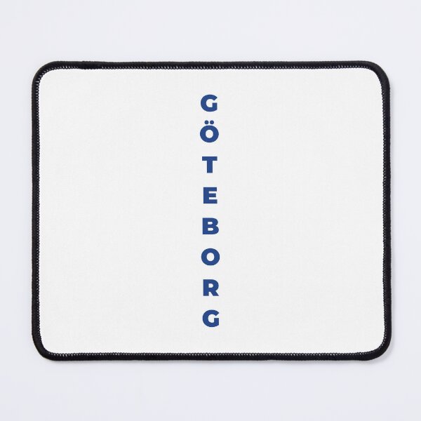 Item preview, Göteborg – Lodrätt blå typografi designed and sold by GBGMotiv.