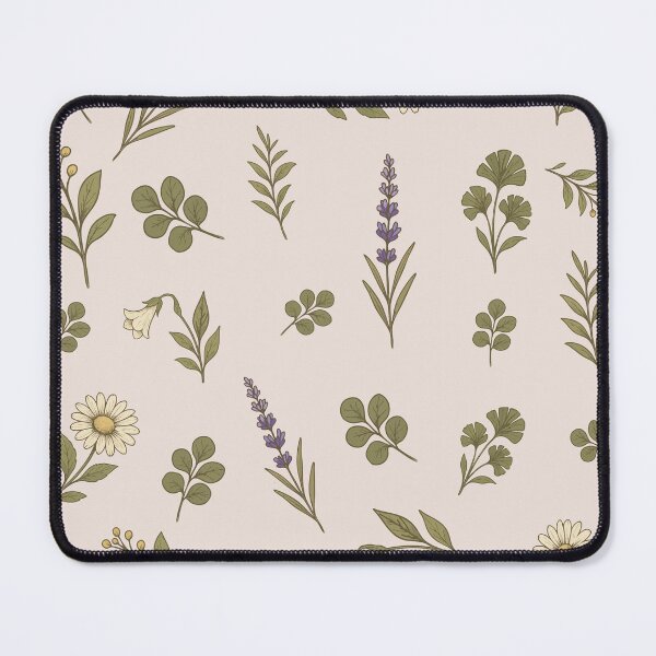 Item preview, Botanical design featuring various flowers and leaves on a soft background designed and sold by CheriTanya.