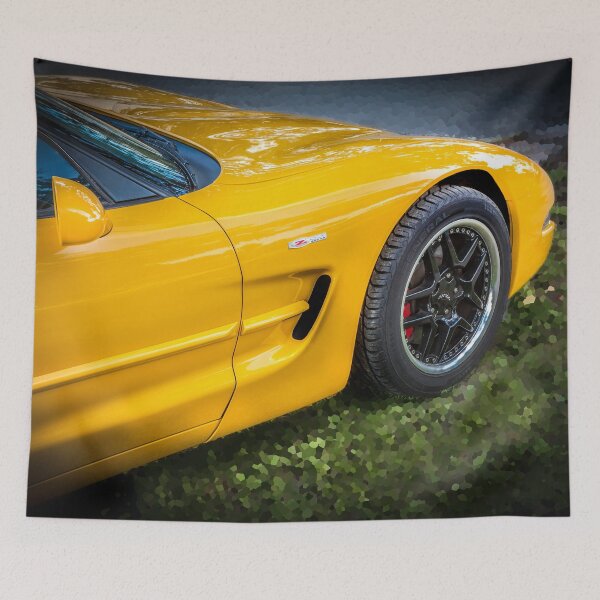 Item preview, 2002 Yellow Chevrolet Corvette Z06 X100 designed and sold by RichFrancoCars.