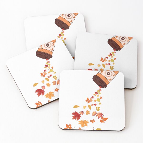 Item preview, Leaves falling out of coffee mug designed and sold by MatyldaJ.
