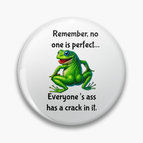 Item preview, Remember No One Is Perfect – Funny Life Lesson Art designed and sold by DiabetesPrints.