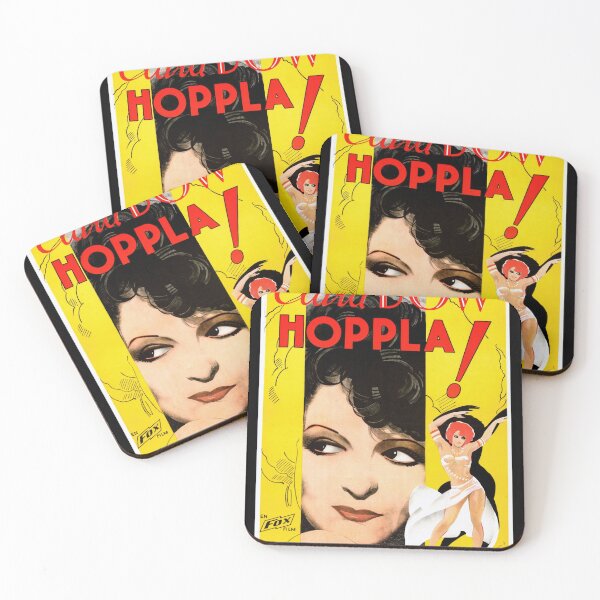 Item preview, Vintage Movie Poster | Art Deco Style | Clara Bow Starring | Hoppla Film Print | 1920s Glamour & Hollywood History designed and sold by artofuniverse.