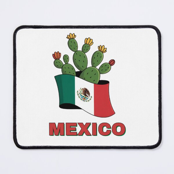Item preview, Official Mexican Flag with cactus fruit designed and sold by EmsiPrintVault.