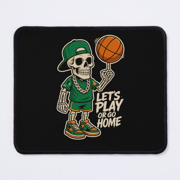 Item preview, Let’s Play or Go Home – Basketball Skeleton Streetwear designed and sold by PhilllandArt.