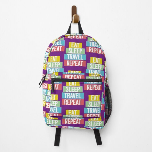 Item preview, Eat Sleep Travel Repeat - Wanderlust Lifestyle | PERFECT GIFT FOR YOU AND FRIENDS designed and sold by TobinGannett.