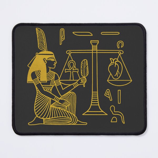 Item preview, Balance of Ma’at | Ancient Egyptian Judgment Scene Art designed and sold by Queen Cleopatra.