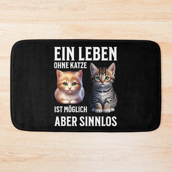 Item preview, A life without cats is possible, but pointless. designed and sold by ReneMM.