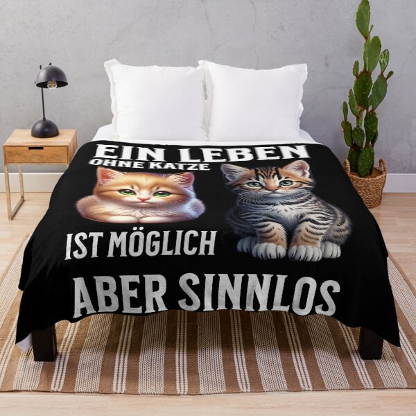 Item preview, A life without cats is possible, but pointless. designed and sold by ReneMM.