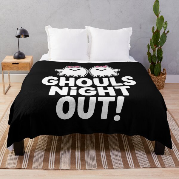 Item preview, Ghouls Night Out! Funny Ghost Pun designed and sold by PMCreative.
