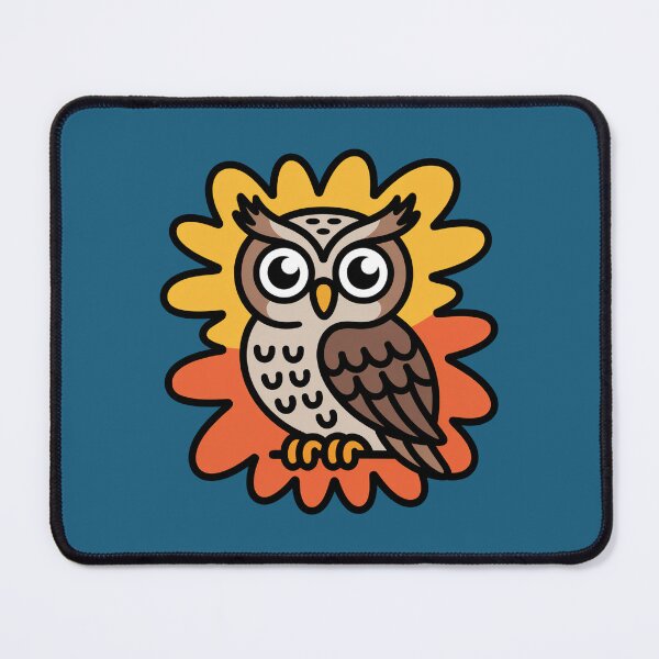 Item preview, Cute Cartoon Owl Illustration Design designed and sold by NewAspect.