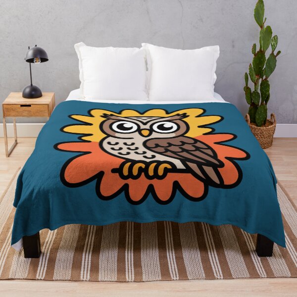 Item preview, Cute Cartoon Owl Illustration Design designed and sold by NewAspect.