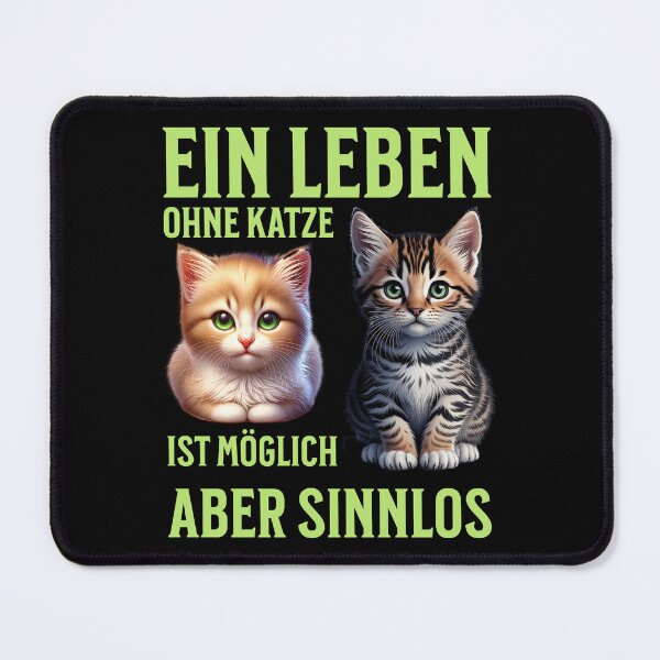 Item preview, A life without cats is possible, but pointless. designed and sold by ReneMM.