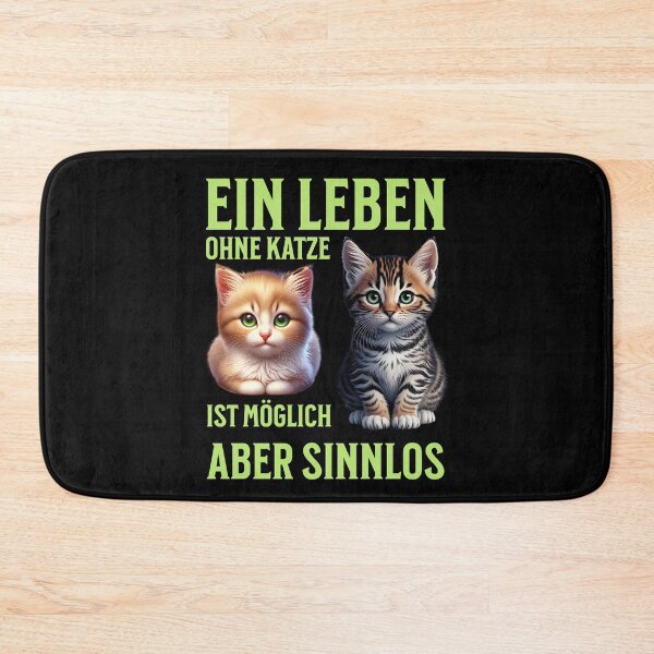 Item preview, A life without cats is possible, but pointless. designed and sold by ReneMM.