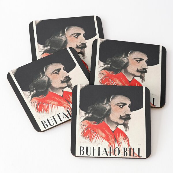 Item preview, Bold Buffalo Bill Lithograph Poster | Vintage American West Art | Classic Western Show | Historical Wild West Decor & Style designed and sold by artofuniverse.