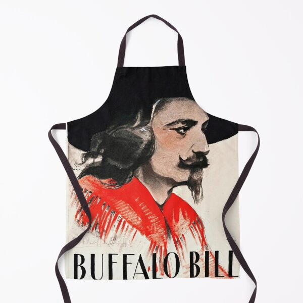 Item preview, Bold Buffalo Bill Lithograph Poster | Vintage American West Art | Classic Western Show | Historical Wild West Decor & Style designed and sold by artofuniverse.