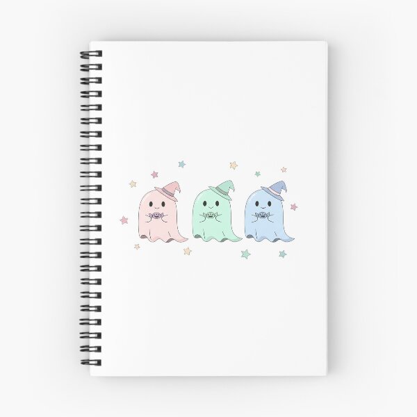 Item preview, Cute Kawaii Pastel Witch Ghosts designed and sold by istoriadesign.