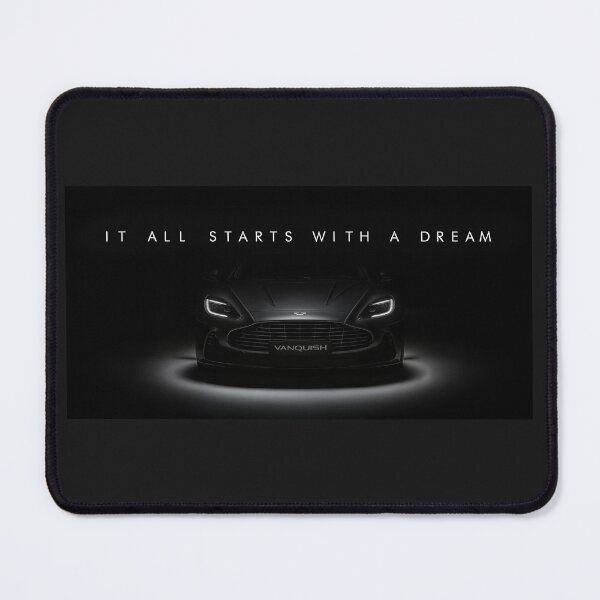 Item preview, Aston Martin Vanquish Dream Big – Inspirational Supercar Artwork designed and sold by SuccessHunters.