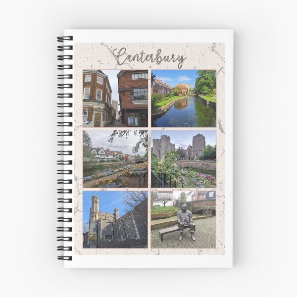 Item preview, Canterbury England Travel Print C, printable, digital download or print, postcard, Canterbury memories, British Art, English postcard designed and sold by Coolparrotgirl.
