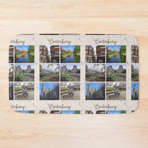 Item preview, Canterbury England Travel Print C, printable, digital download or print, postcard, Canterbury memories, British Art, English postcard designed and sold by Coolparrotgirl.