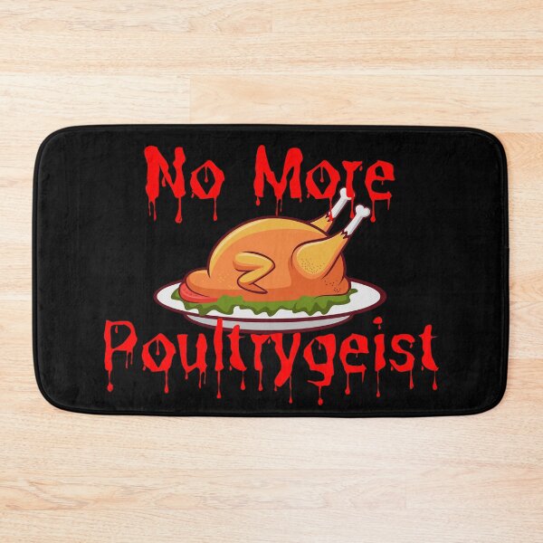 Item preview, No More Poultrygeist – Funny Horror Parody Chicken Design designed and sold by Lunaria Arts.